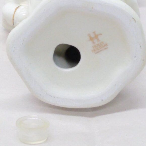 Santa "North Pole Mail" Ceram Salt Shaker Holly Holiday Rare Hard to Find VTG - Picture 6 of 8